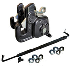 Pats Easy Change Quick Hitch System with Stabilizer Bar, Flexible and Durable, Red Cat #1