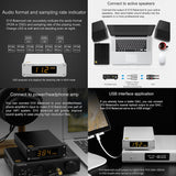 Topping D10 Balanced USB Digital-to-Analog Converter, ES9038Q2M XMOS XU208, PCM384KHz DSD256, TRS/XLR/Optical/Coax Outputs, Black