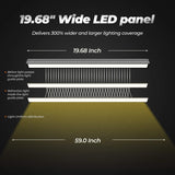 BOLOWEI 22?? LED Piano Lamp with Clamp, 10W Professional Light Featuring 3 Color Modes and Stepless Dimming for Grand Pianos and Music Stands