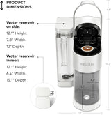 Keurig K-Supreme Single-Serve K-Cup Pod Coffee Maker with MultiStream Technology, 4 Brew Sizes & 66oz Dual-Position Removable Reservoir, Black