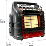Portable 18,000 BTU Propane Heater for Outdoor and Emergency Heating, Big Buddy 2025