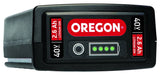 Oregon 585527 Cordless Battery Pack with 40V Max Power and 2.6 Ah Lithium-Ion Capacity