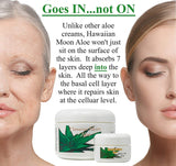 Hawaiian Moon Aloe Cream Set with One 9-Ounce Jar and Two 3/4-Ounce Travel Jars