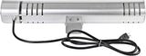 Comfort Zone CZPH20RSL Wall-Mounted Patio Heater for Indoor and Outdoor Use, Waterproof Halogen Tube Design with Adjustable Heat Output