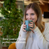 Ember Temperature Control Smart Mug 2, 14 Oz App-Controlled Heated Coffee Cup with Improved Design & 80-Minute Battery Life, White