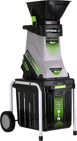 Earthwise GS70015 15-Amp Corded Electric Garden Chipper with Collection Bin