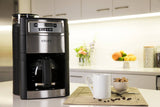 Krups KM785D50 Grind-and-Brew Coffee Maker with 10-Cup Capacity