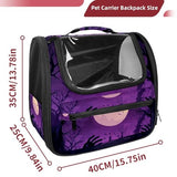 Airline-Approved Halloween Pet Carrier Bag for Small and Medium Dogs, Cats, and Puppies