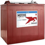 Four Trojan T-105 GC2 6V 225Ah Deep-Cycle Flooded Lead-Acid Batteries