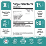 1 Body Probiotic Supplement, 2 Bottles with 30 Billion CFU, Prebiotics and 120 Acid-Resistant Vegan Capsules for Men and Women, Formulated to Promote Gut Health and Support the Immune System
