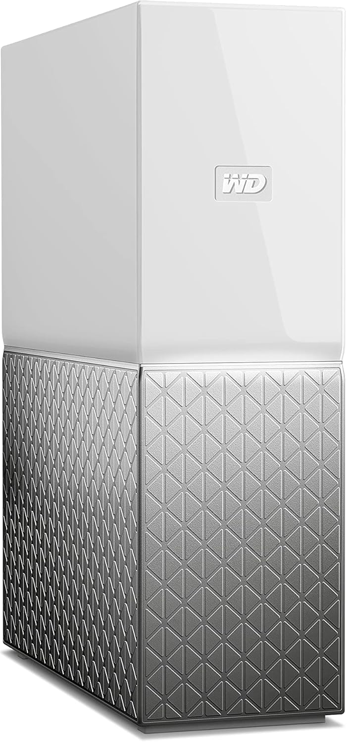 WD 4TB My Cloud Home Personal Cloud Storage Drive, Single Drive, White, Model WDBVXC0040HWT-NESN