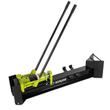 Sun Joe 10-Ton Hydraulic Log Splitter, Green, LJ10M