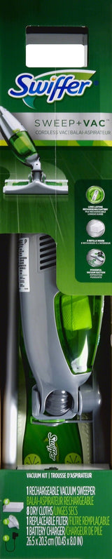 Swiffer Sweep + Vac Cordless Vacuum Kit for Floor Cleaning