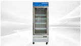 31-Inch Single Glass Door Commercial Food Merchandiser Freezer with 23 cu. ft. Capacity
