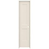JELD-WEN Monroe Primed Left-Hand Interior Door, 20 in. x 80 in., Smooth Solid-Core Molded Composite MDF
