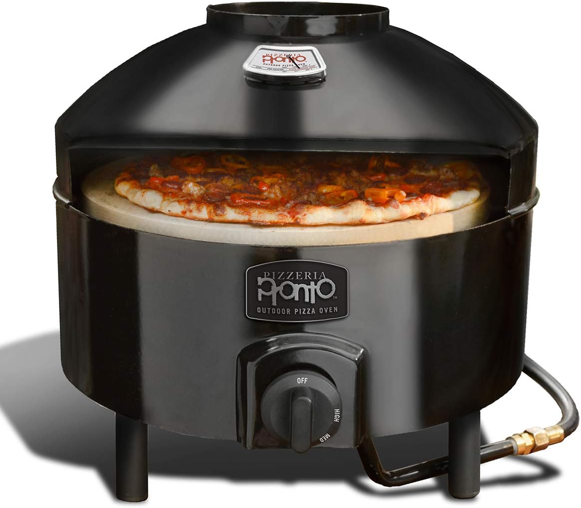 Pizzacraft Pizzeria Pronto Portable Outdoor Pizza Oven, Lightweight and Safe for Any Surface