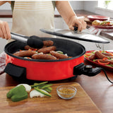 Dash Family Size Rapid Skillet, 14×22, Red