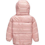 Patagonia Baby Hi-Loft Down Sweater Hoody in Seafan Pink, 18M