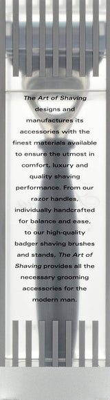 The Art of Shaving Fusion Razor in Black & Nickel