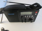 Grundig S450DLX Portable Radio with AM/FM and Shortwave Reception, Black
