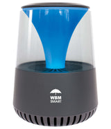 WBM Black Air Purifier with Bluetooth Speaker, Designed to Purify Particles in Rooms Up to 1440 sq ft