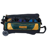 Green Bay Packers Triple-Roller Bowling Bag