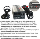 48V 6A Golf Cart Battery Charger Featuring a Crows Foot Plug