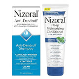 Nizoral Anti-Dandruff Shampoo and Deep Moisturizing Conditioner Bundle, 7 Oz Shampoo + 9.4 Oz Conditioner