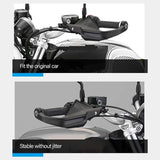 Motorcycle Wind Deflector Handguard and Windshield Protector Compatible with BMW R nineT Scrambler, R9T Racer, Urban G/S, and RnineT