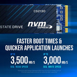 PNY CS2130 4TB Internal SSD with M.2 NVMe Interface, M280CS2130-4TB-RB