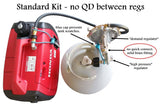 Tri-Fuel Conversion Kit for Honda EU2200i, Compatible with Propane, Natural Gas, and Gasoline