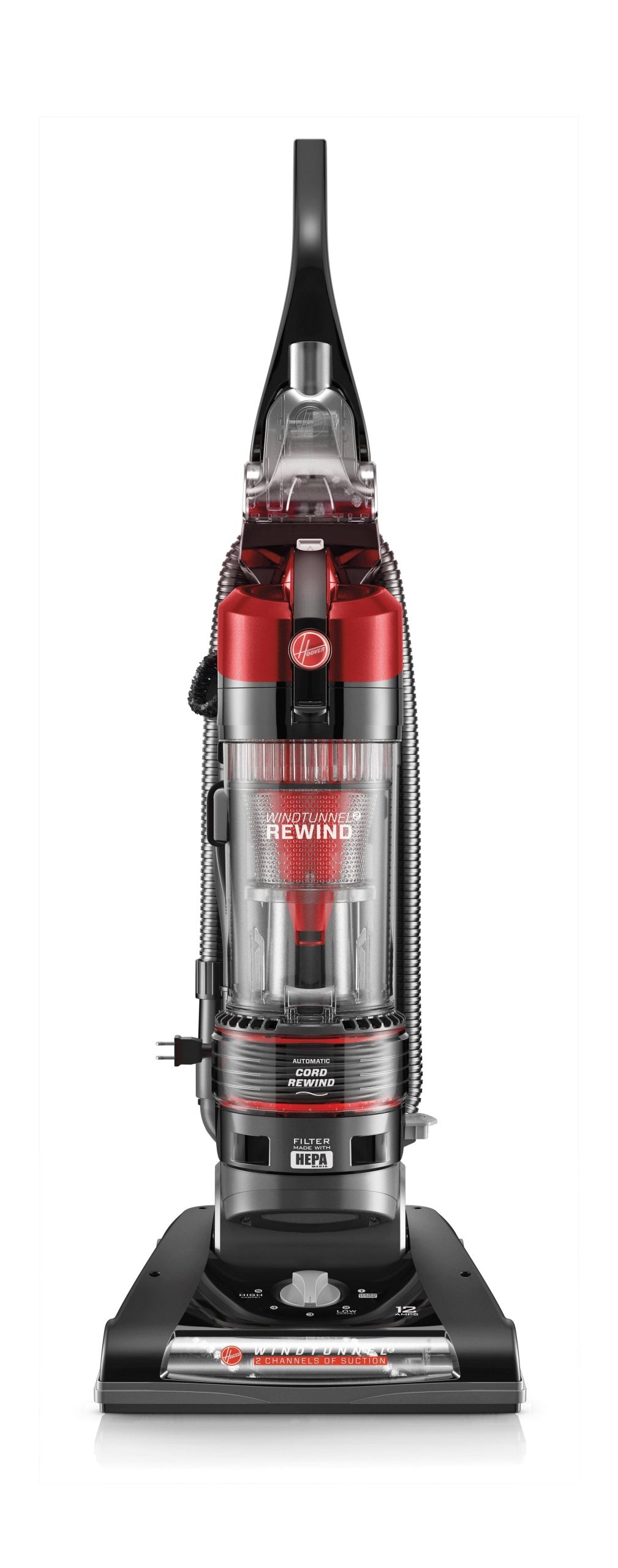 Hoover WindTunnel 2 UH70821PC Bagless Upright Vacuum with Rewind Function