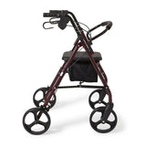 Medline Basic Steel Rollator for Everyday Mobility Support