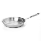 All-Clad D5 8×22 Fry Pan Crafted from Brushed Stainless Steel