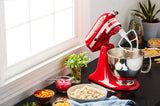 KitchenAid Artisan KSM150PS Stand Mixer, 5-Quart Tilt-Head Design with Pouring Shield, Cast Iron