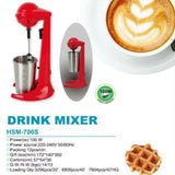 Commercial Electric Milk Shaker and Drink Mixer for Smoothies and Milkshakes