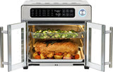Emeril Lagasse 26 QT Extra-Large Air Fryer Toaster Oven, with Convection Cooking, French Doors & Stainless Steel Finish