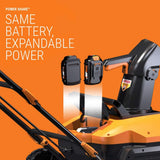 Worx WG471 40V Power Share Cordless Snow Blower with 20-Inch Clearing Width and Brushless Motor