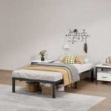 14-Inch Full Platform Bed Frame, Heavy-Duty Metal Mattress Foundation with Underbed Storage, No Box Spring Required, Easy Assembly and Noise-Free Support