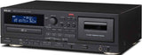 TEAC AD-850 Cassette and CD Player with USB Recording, Microphone Input and Audio Playback