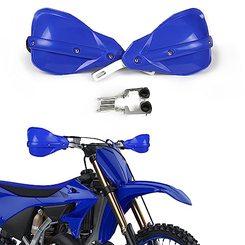 AnXin Universal Motorcycle Handguards for 7/8-Inch 22mm and 1 1/8-Inch 28mm Handlebars, Green Guards for KLR650, KLX300, KLX300R, KLX300SM, KDX200, KFX400, KX250, KX450 and ATV Motocross