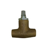 Taco 219-4 Horizontal Flo-Check Valve, 3/4×22 Sweat Connection, Bronze