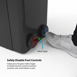 Drinkpod Full-Size Bottleless Water Cooler Dispenser with Self-Cleaning System, UL/NSF Certified