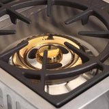 Bull Outdoor Products Stainless Steel Double Side Burner for Propane Grills