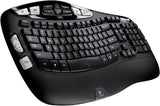 Renewed Logitech MK570 Wireless Keyboard and Optical Mouse Set with Comfort Wave Design