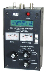 MFJ-259C Antenna Analyzer for HF/VHF Applications with Meters