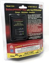 BatteryMINDer 1510 Battery Charger, Maintainer and Desulfator, 12 Volt 1.5 Amp, Designed for Cars, Trucks, Motorcycles, ATVs, Boats and RVs