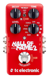 TC Electronic Hall of Fame 2 Reverb Effects Pedal