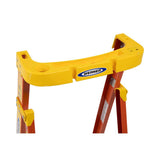 Werner PD6206-4C 6-Ft Fiberglass Podium Stepladder, 300-Lb Capacity