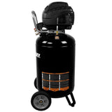 Husky Quiet Portable Electric Air Compressor with 30-Gallon Tank and 175 PSI High-Performance Operation